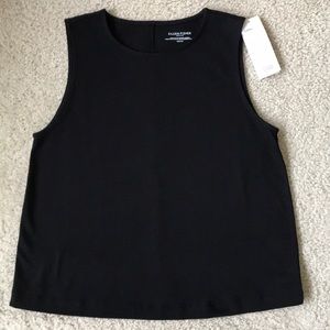 Eileen Fisher Petite Cotton Jersey Top